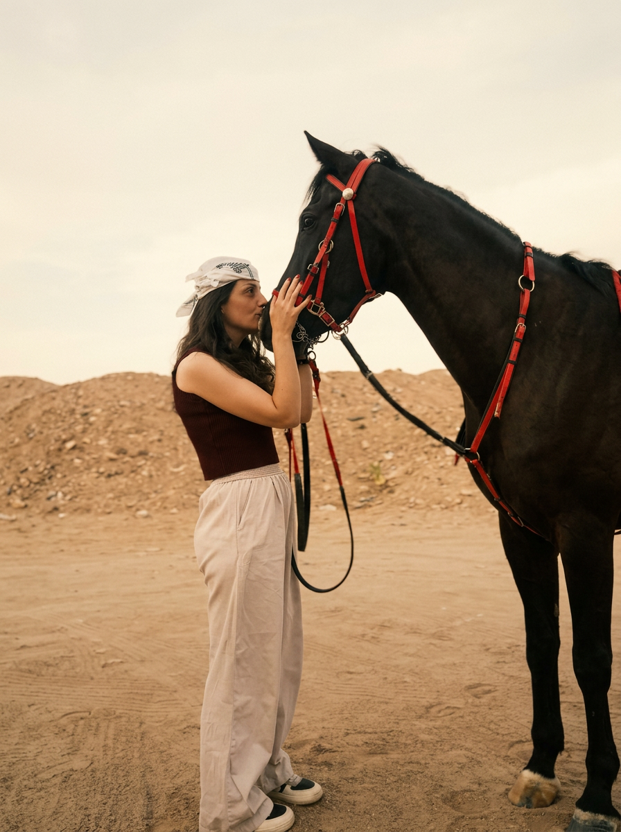 آية مع الخيل